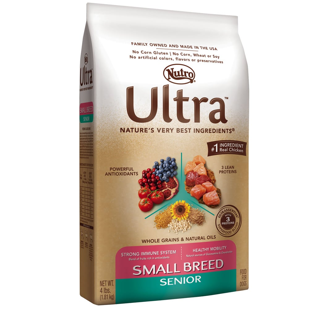 Nutro Ultra Small Breed Senior Dry Dog Food (4 lb)