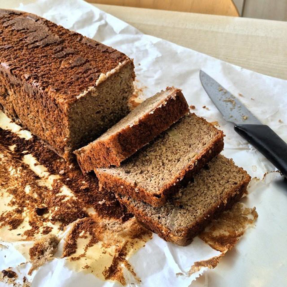 Olive Oil Banana Bread with Almond Flour Recipe