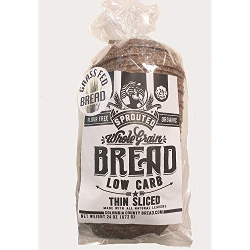 Organic Low Carb Sprouted Whole Grain Bread