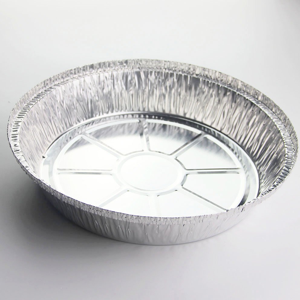 Premium 9"  Aluminum Foil Pie Pans Disposable Tin Plates ...