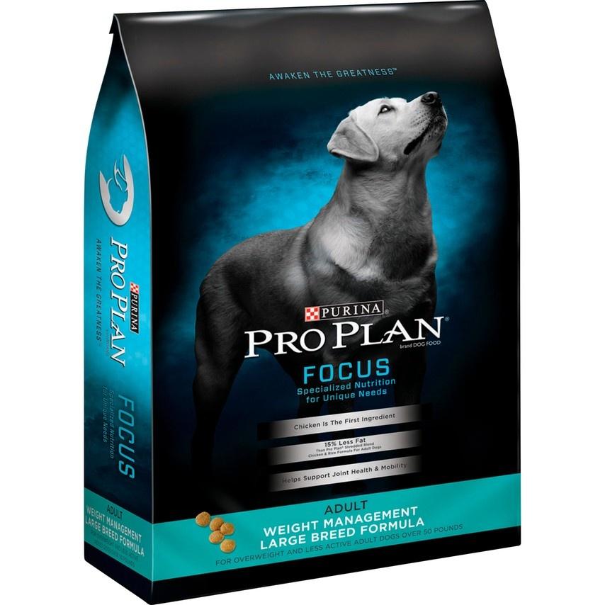 Purina Pro Plan Focus Adult Large Breed Weight Management Formula Dry ...