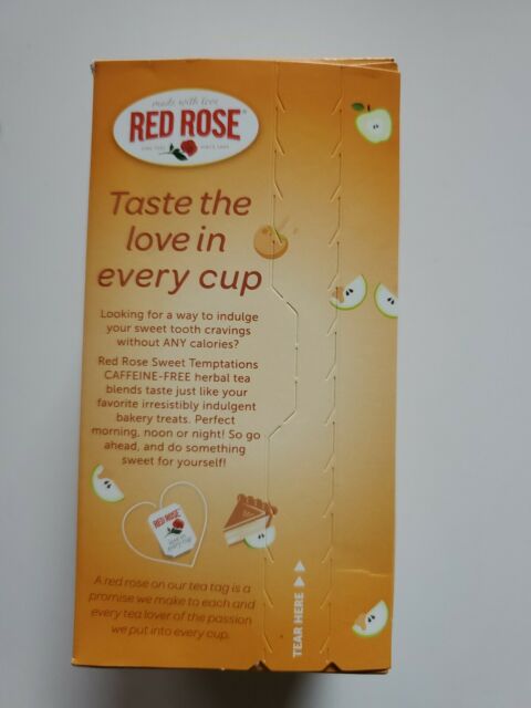 Red Rose Tea Sweet Temptations Caramel Apple Pie 18ct Bags ...