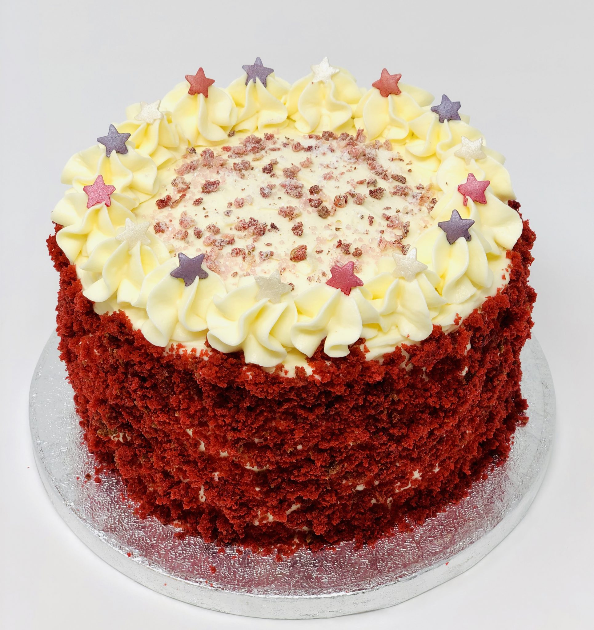 Red Velvet Birthday Cake  8inches  Birthday Cakes, French Macaroons ...