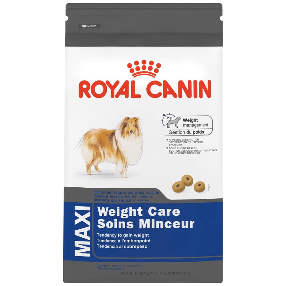 Royal Canin Maxi Large Breed Weight Care Dry Dog Food, 30 lb