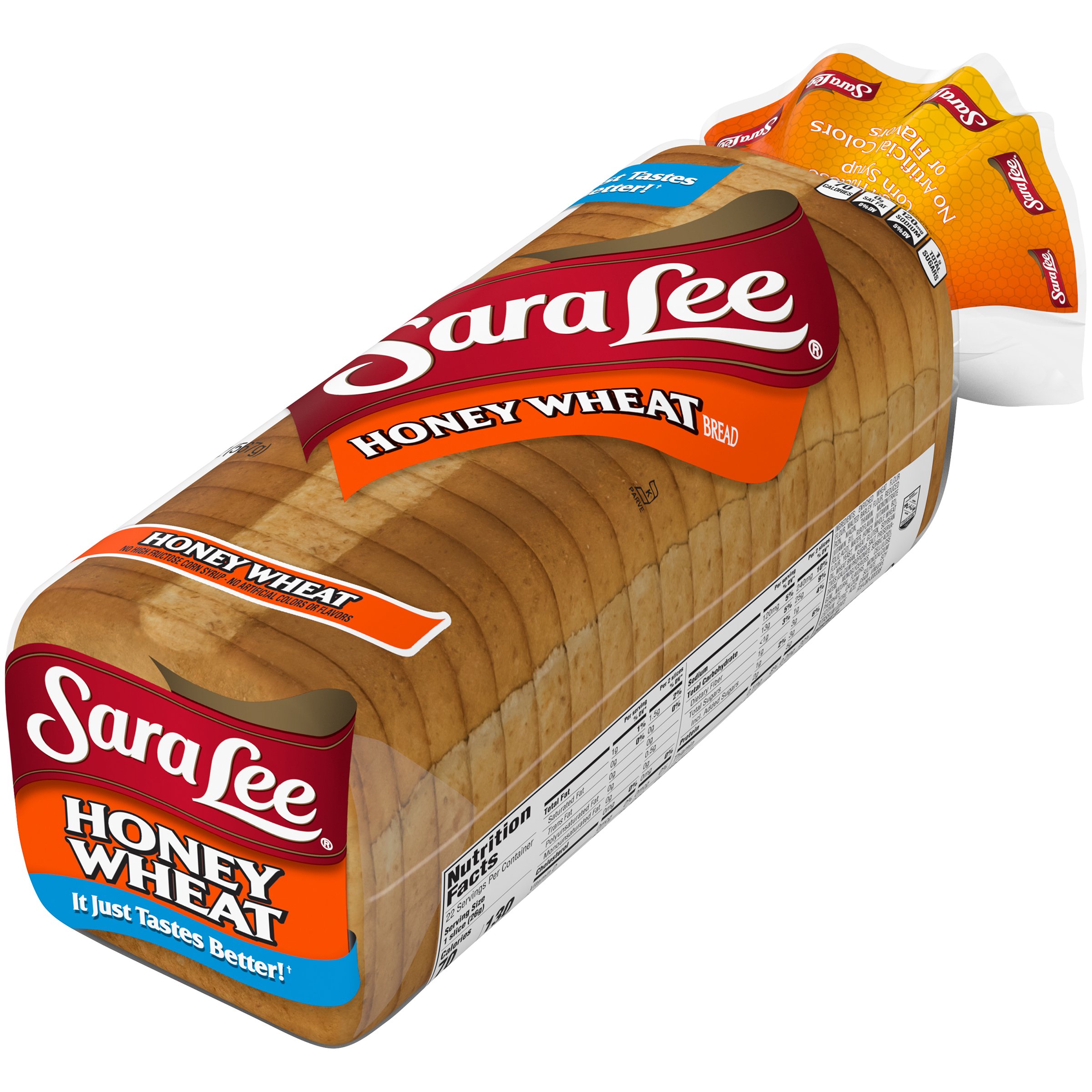 Sara Lee Honey Wheat Bread Nutrition Facts