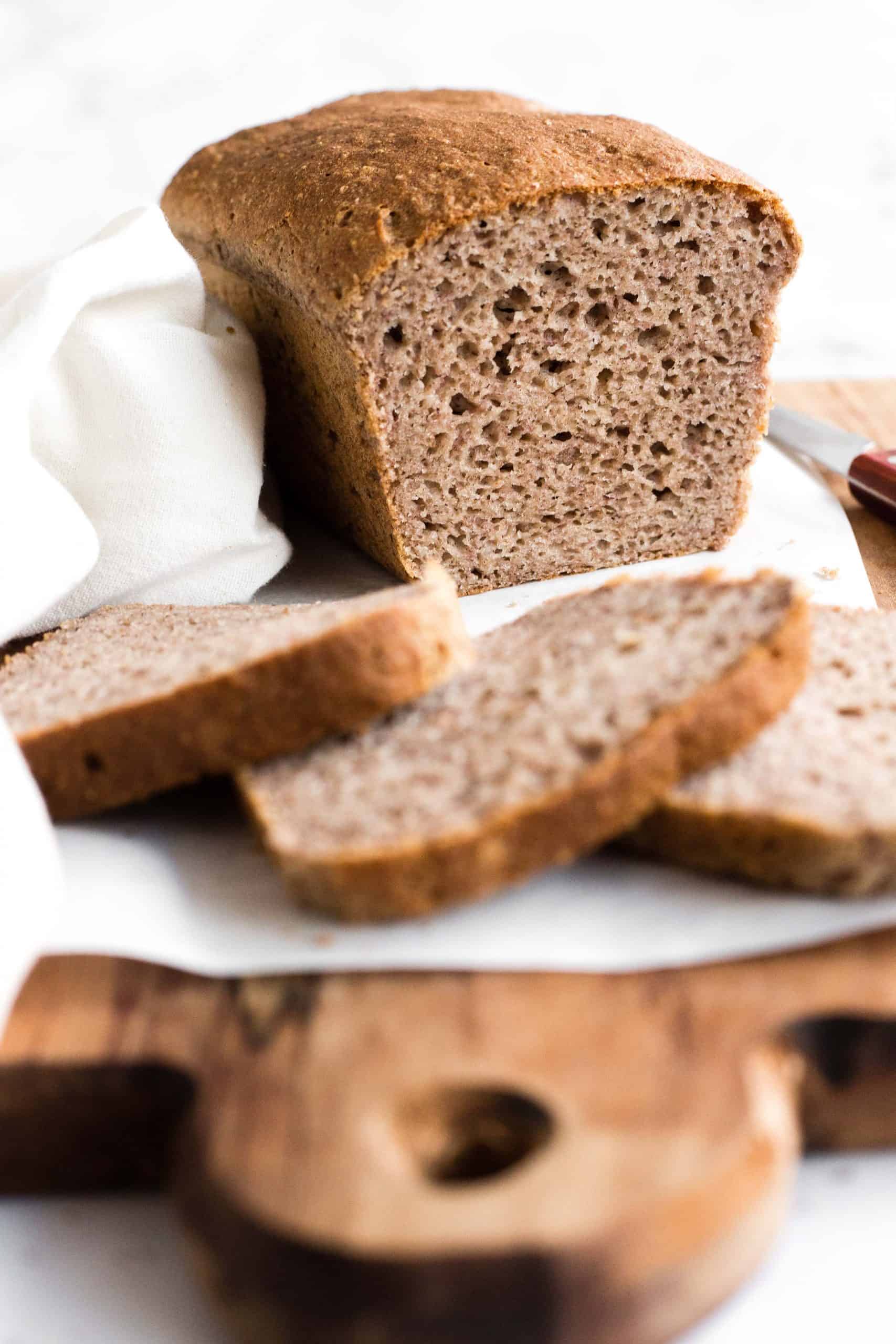 Soft, Fluffy Buckwheat Bread (Gluten