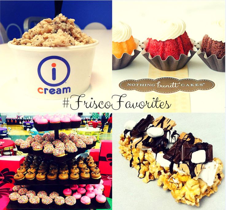 Some of our #FriscoFavorites: Poparellas, Smallcakes, iCream and ...