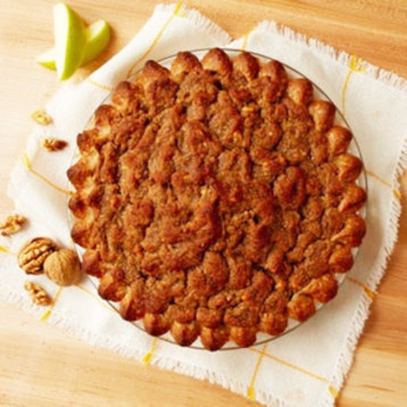 Sour Cream Apple Walnut Pie by Little Pie Company
