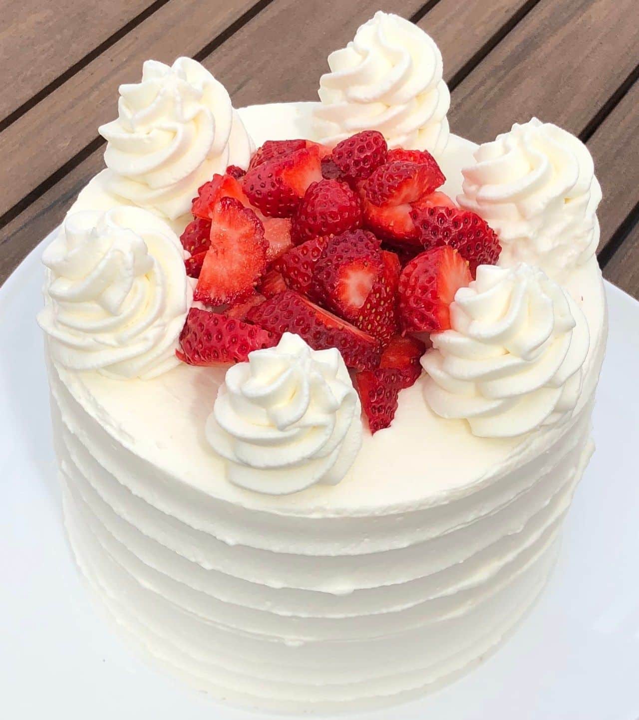 Stabilized Whipped Cream Icing: Perfect for Spring! â¢ Sweet Chatter ...