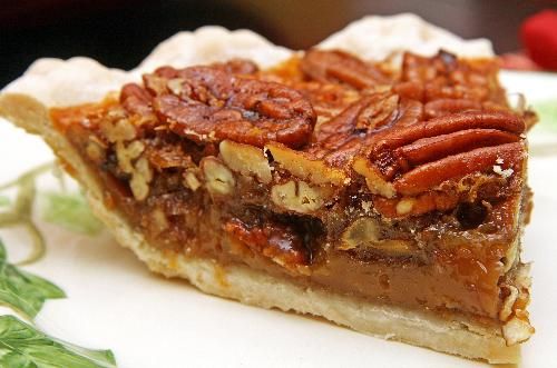 Texas pecan pie. I had a slice of the best pecan pie of my ...