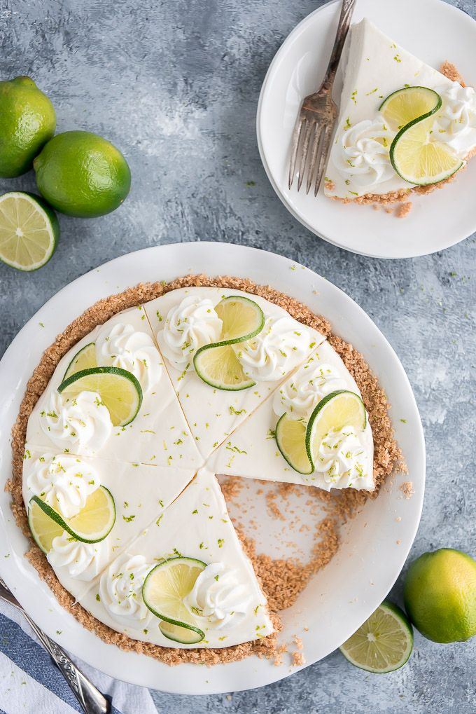 The BEST No Bake Key Lime Pie