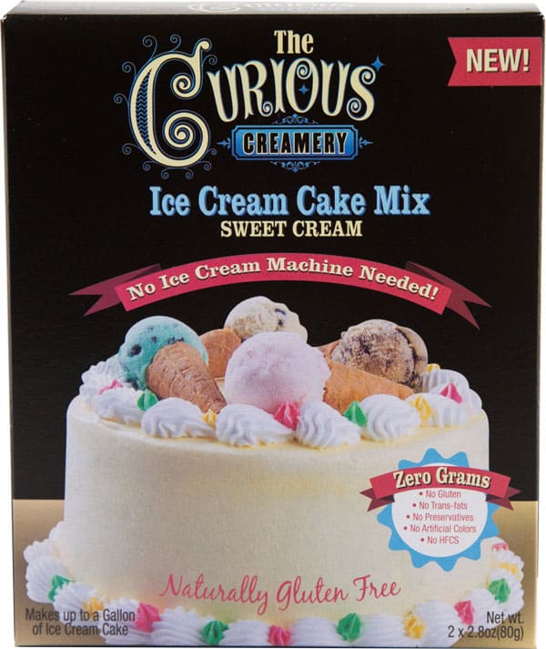 The Curious Creamery Ice Cream Cake Mix (Sweet Cream)