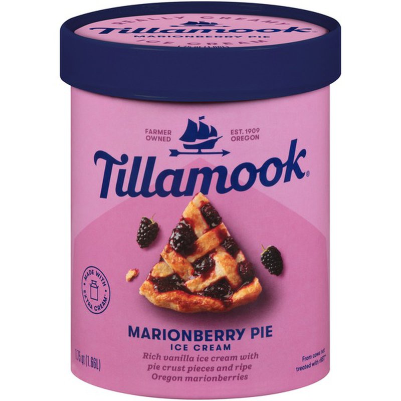 Tillamook Marionberry Pie Ice Cream