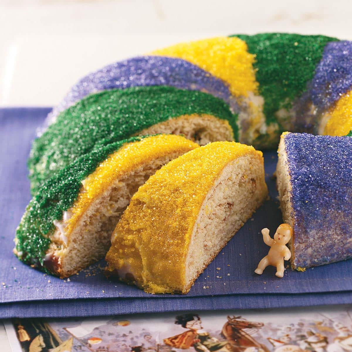 Traditional New Orleans King Cake Recipe