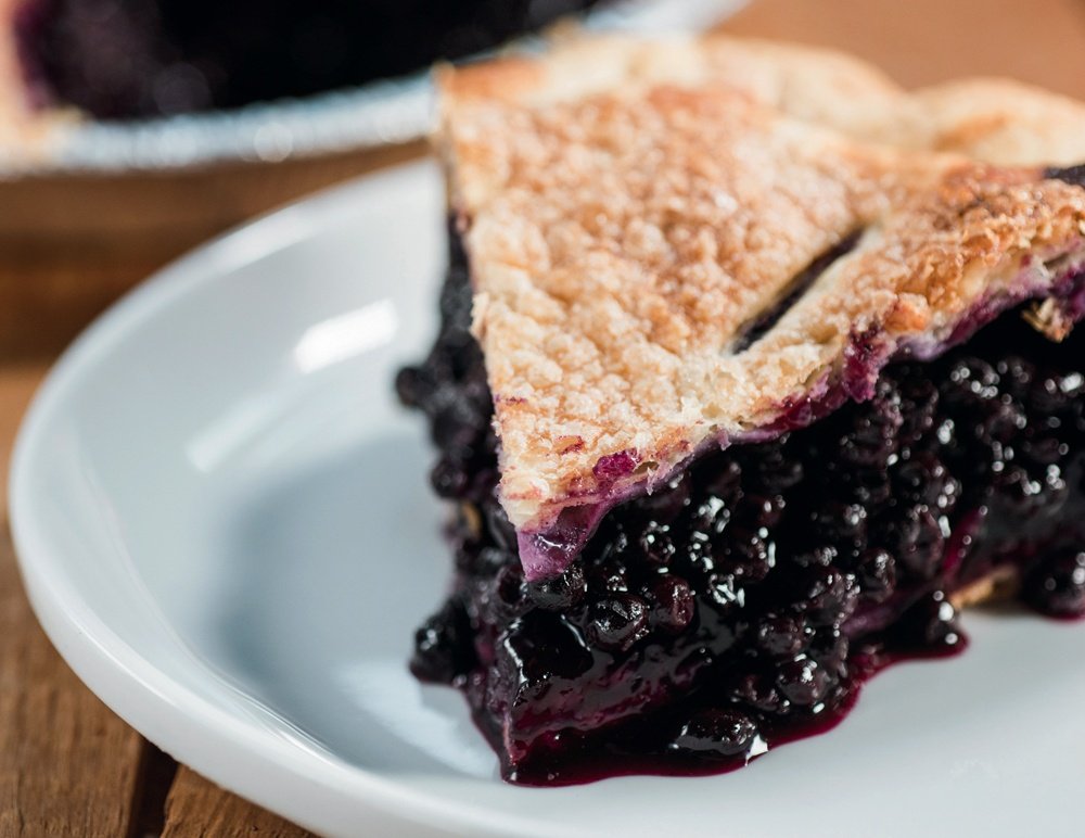 Two Fat Cats Wild Maine Blueberry Pie
