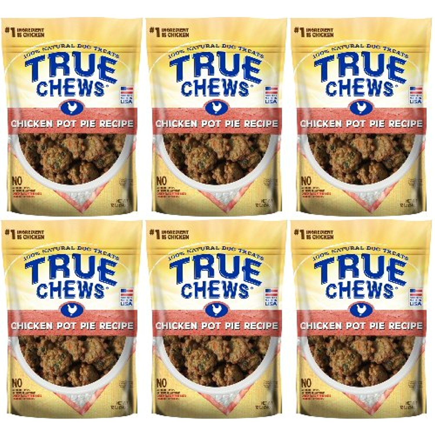 Tyson True Chews Homestyle Recipes Chicken Pot Pie Dog ...