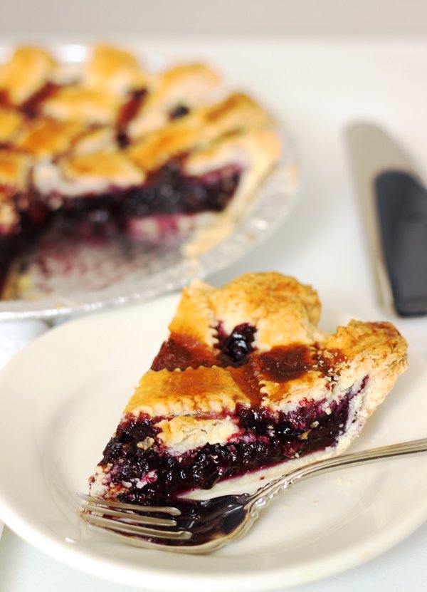 Wild Maine Blueberry Pie made with Wild Maine Blueberries ...