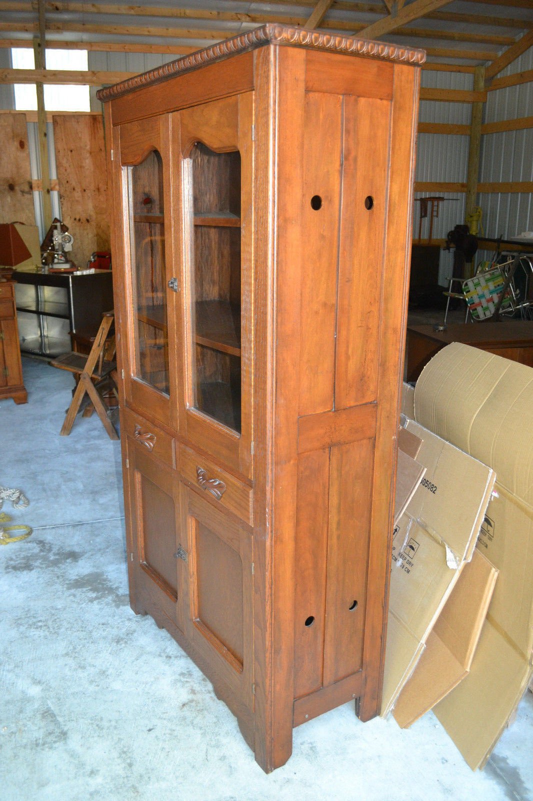 Wood Pie Safe Jelly Cupboard Cabinet and 49 similar items